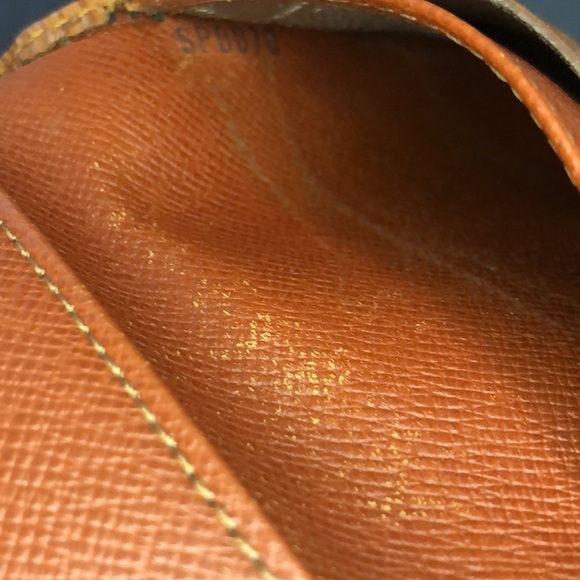 ❌SOLD❌ Louis Vuitton Epi Leather Elise compact wallet RARE bi-color Cipango gold - Picture 16 of 17